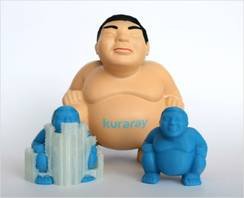 MowiflexTM 3D 2000 is Kuraray’s own 3D printing filament based on PVA MowiflexTM 3D Sumo Wrestler