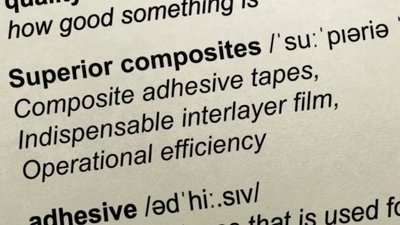 Der Begriff Superior Composites aus einem Lexikon-Auszug